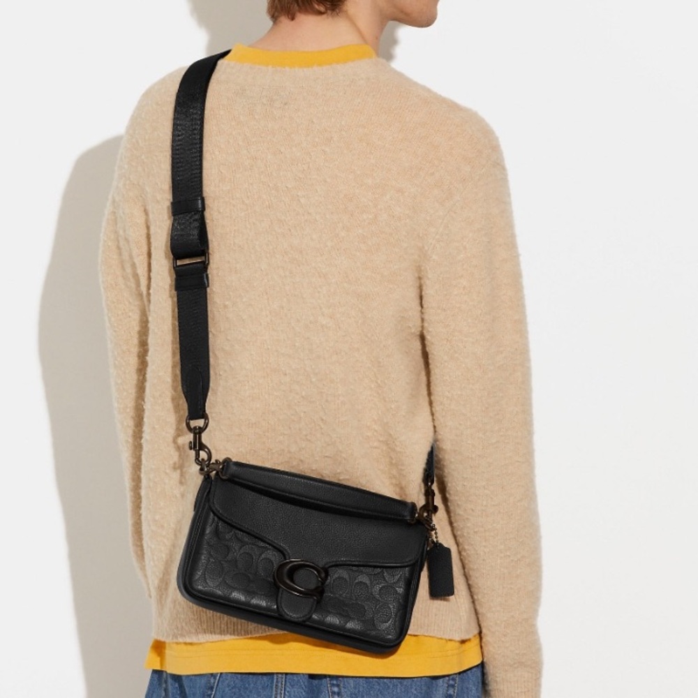 Coach Soft Tabby Multi Crossbody and belt Bag In Signature Leather C8424 NWT - Picture 13 of 13